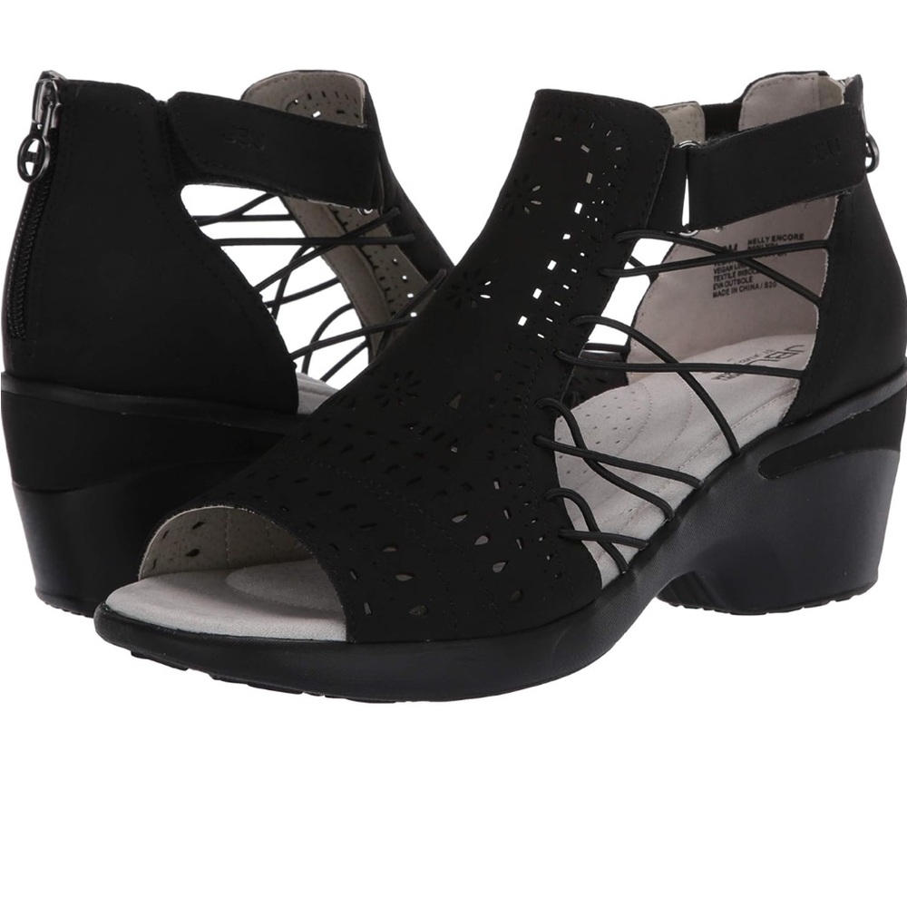 Nelly JBU Platforms Sandals